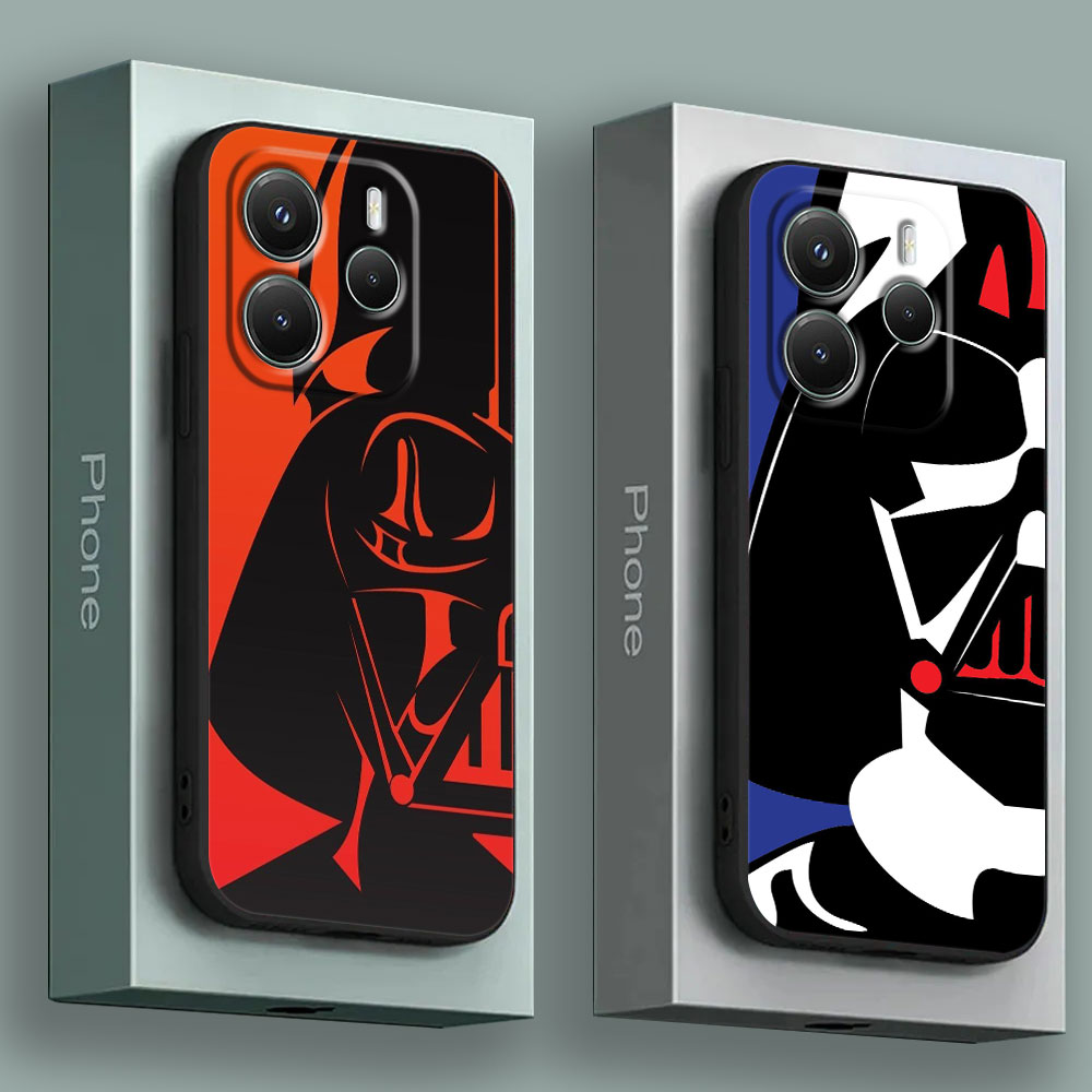 Xiaomi Redmi Note 14 - クールなS-STARWARSスマホケース Redmi 15C 14C 13C 12C用背面カバー