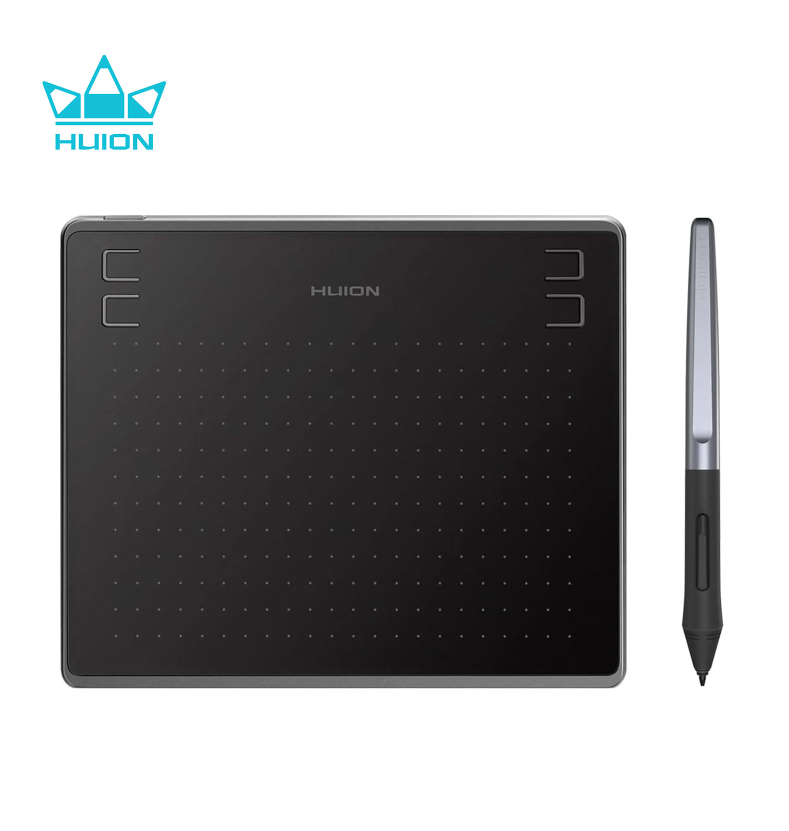 Huion Tablet Accessories - HUION HS64 グラフィックタブレット 6インチ 描画タブレット デジタルペンパッド