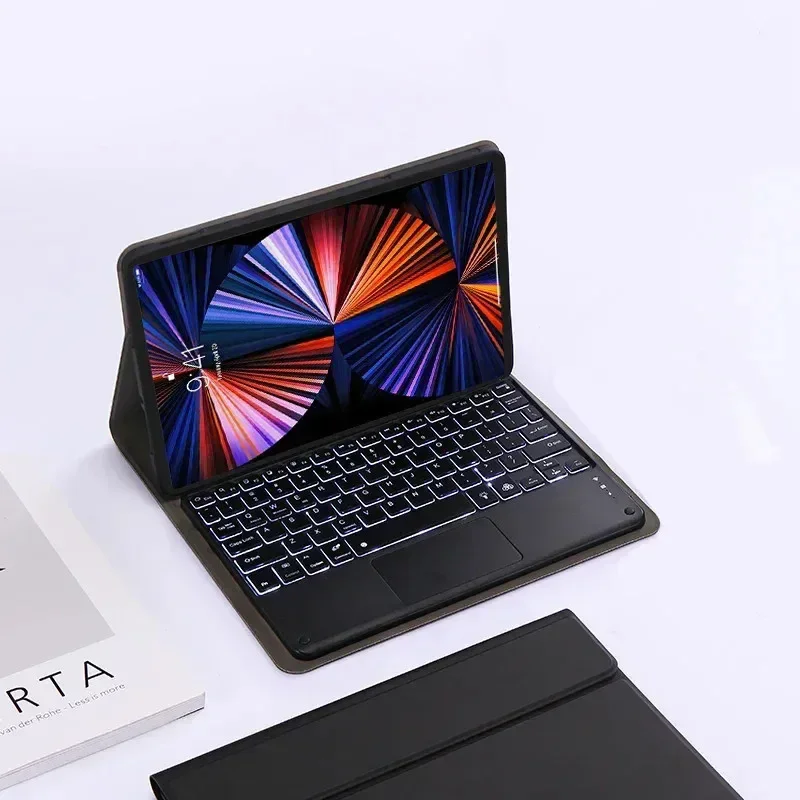 Tablet Accessories Amazon - バックライト付きタブレットキーボードケース Amazon Fire HD 10 Plus