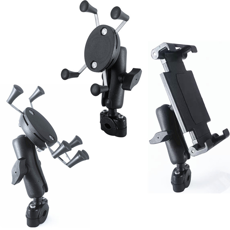 Toddler Tablet Accessories - ユニバーサルカーバックシートヘッドレストマウントホルダー、ダブルソケットアーム付きスマホホルダー、iPad/スマホ用、ラムマウント対応