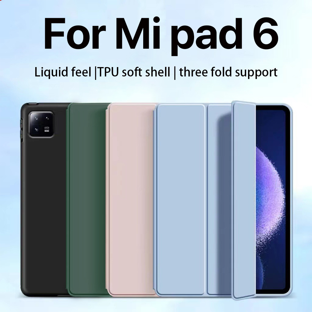 Mi Tablet Accessories - 日本語 Xiaomi Mi pad 5/6用の磁気自動ウェイク機能付きタブレットケース,11インチMi Padpro