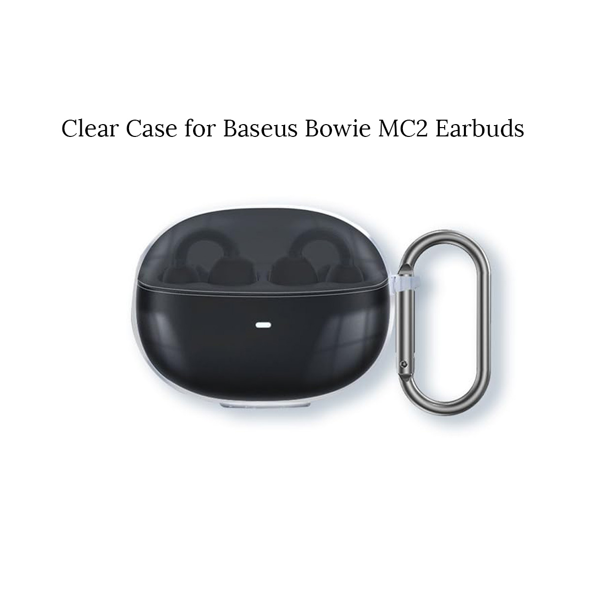 Accessories For Android Tablet - Baseus Bowie MC2 クリップオンイヤホン用クリアケース 耐衝撃性ソフトスリム TPU