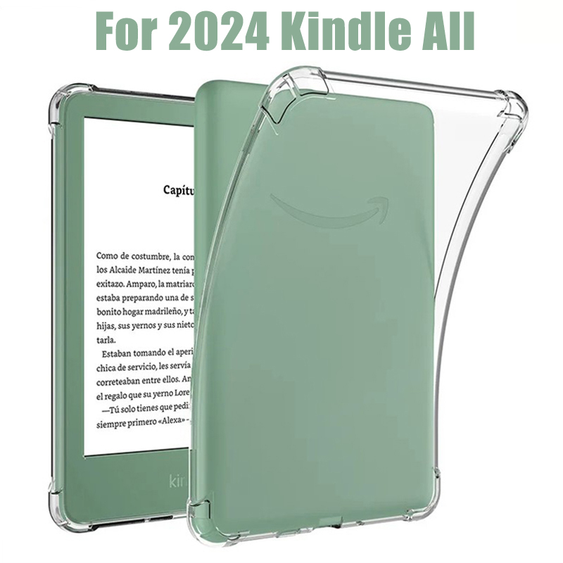Tablet Accessories Amazon - シリコンケース 6 インチまったく新しい Kindle (2024 リリース)