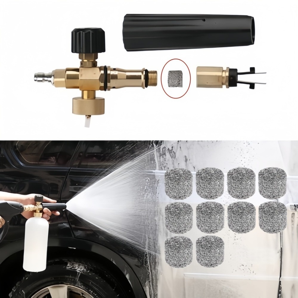 Tablet Accessories For Car - 6個入り洗車用高密度フォームキャノンランスステンレスメッシュフィルタータブレット3.7gフォーミングメーカーアクセサリー交換用