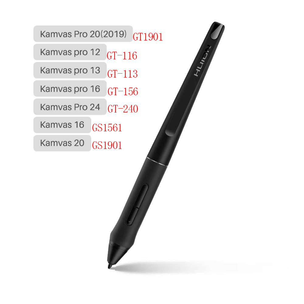 Huion Tablet Accessories - Huionバッテリーフリーペンpw507 2エクスプレスキーデジタルスタイラス描画タブレットモニターkamvas pro 12/13/16/20(2019) 、kamvas 16/20