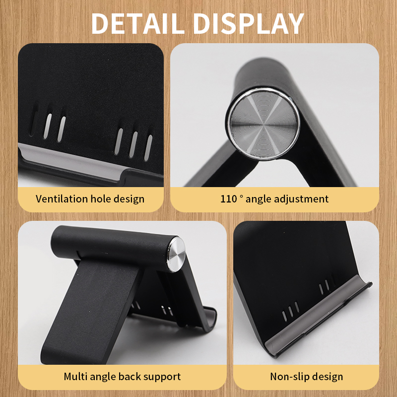 ユニバーサル折りたたみ式デスクフォンホルダーマウントスタンド - Essential Tablet Accessories のレビューと価格