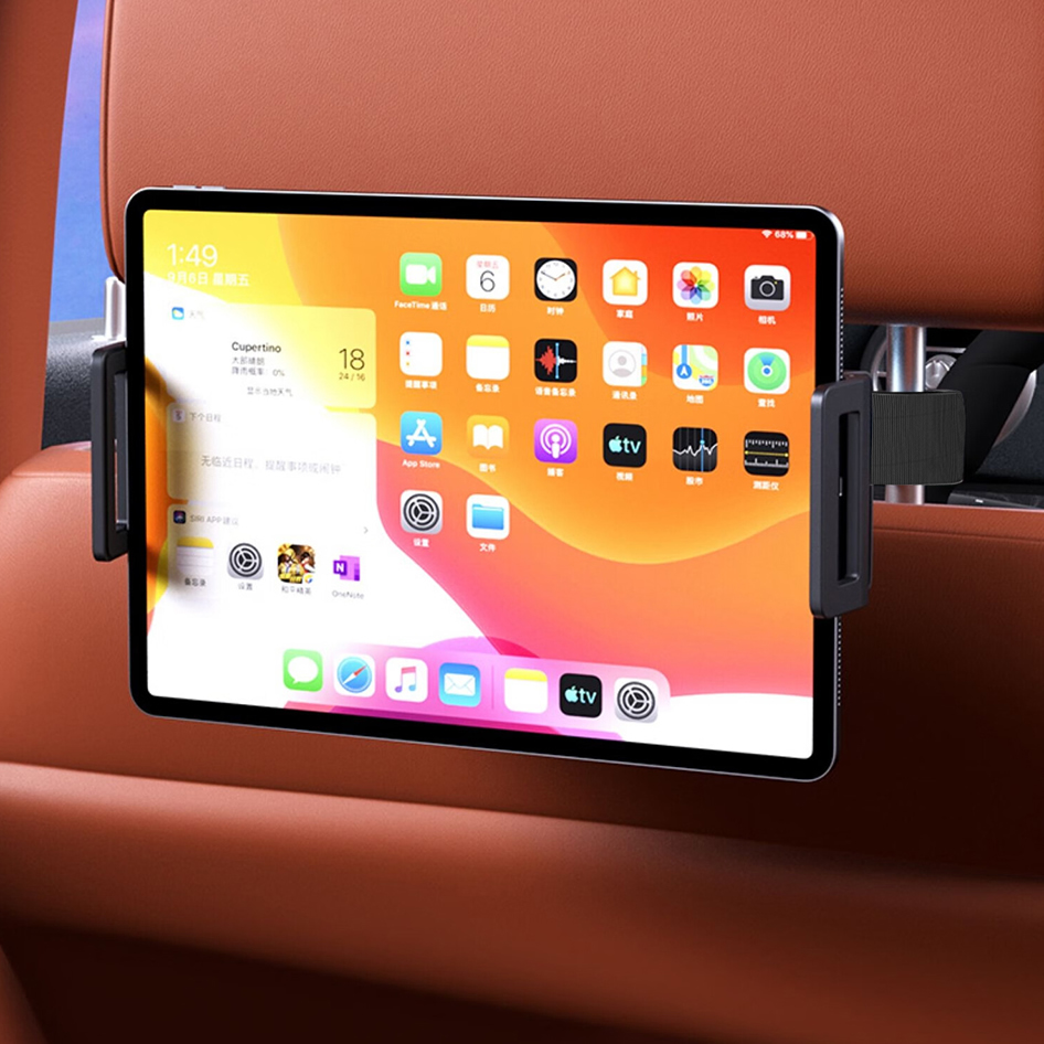 OUTMIX 車後部座席タブレット・スマホホルダー スタンド - Toddler Tablet Accessories のレビューと価格