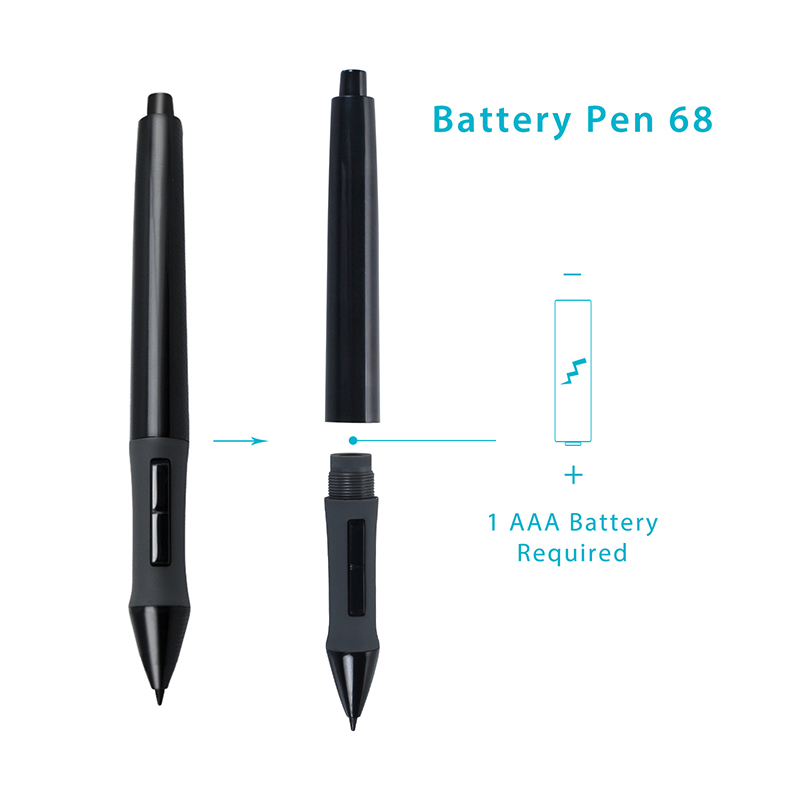 HUION PEN68 グラフィックタブレット用デジタル描画 - Huion Tablet Accessories のレビューと価格