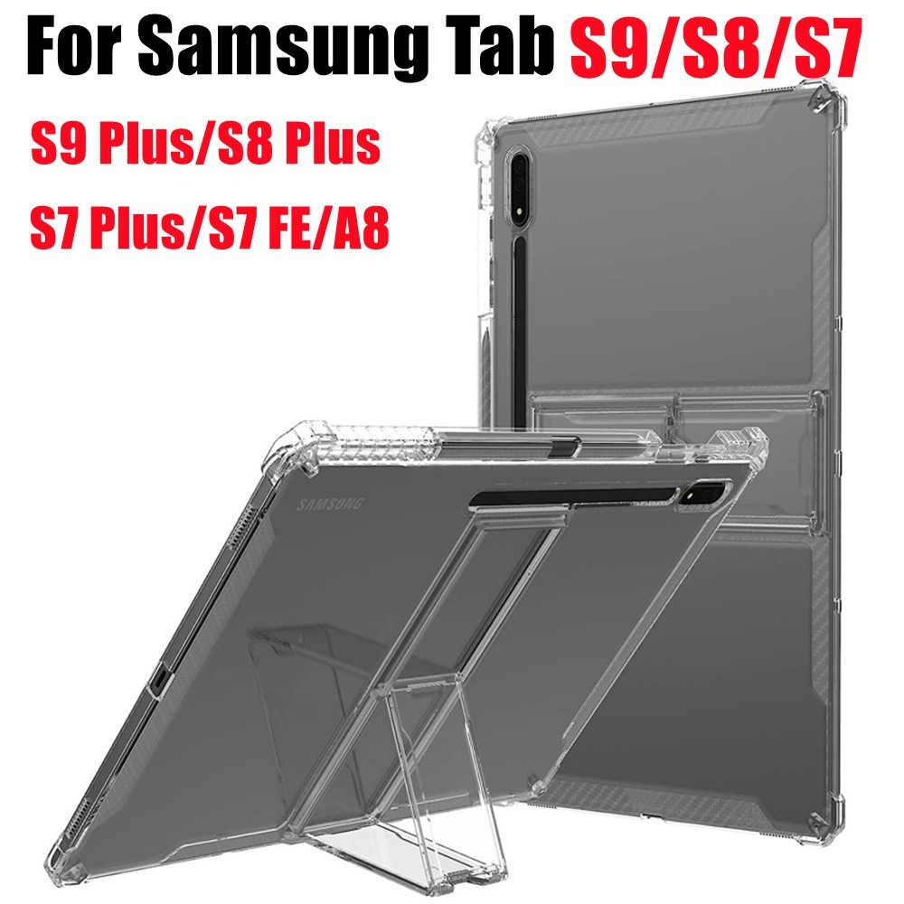 TPU ケースサムスンギャラクシータブ S9 S8 プラス  - Tablet S9 Fe Accessories のレビューと価格