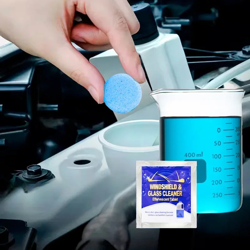 車用フロントガラスクリーナー、ガラス洗浄用固形発泡錠（車窓ワ - Tablet Accessories For Car のレビューと価格