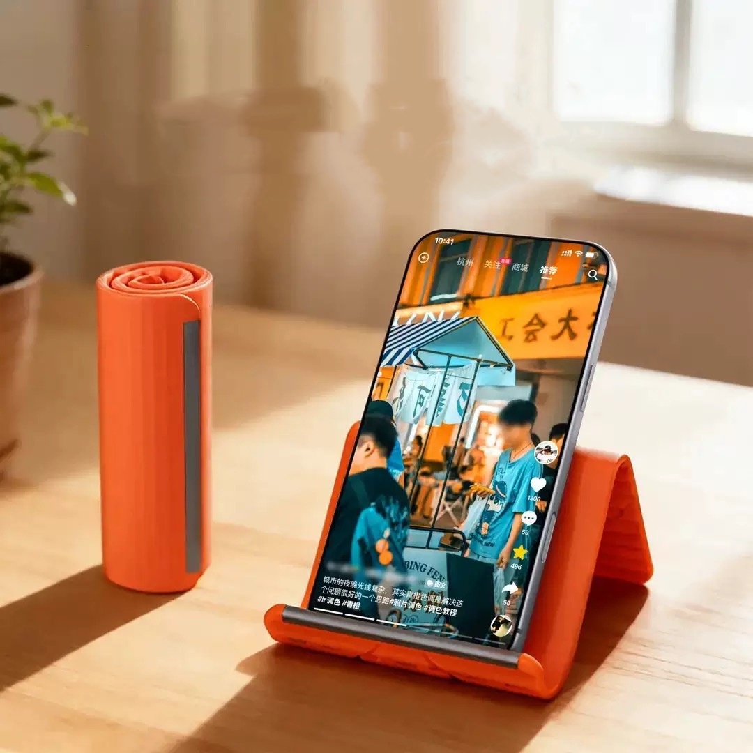 怠惰な携帯電話スタンド シリコン製デスクトップタブレット/ノ - Essential Tablet Accessories のレビューと価格