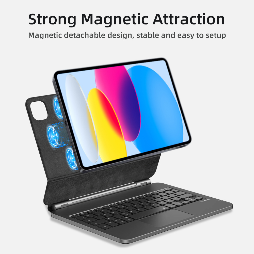 ワイヤレスバックライトキーボードケース トラックパッド付き  - Ipad Cover Folio のレビューと価格
