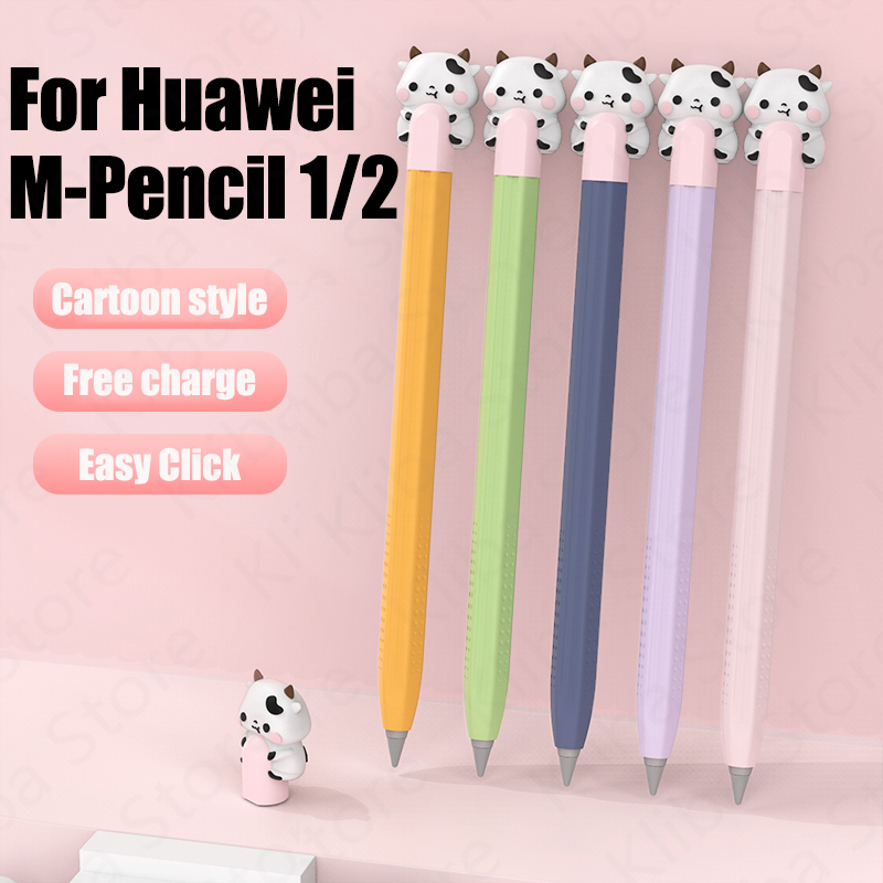 Huawei用シリコン保護カバー,ペンシルケース,2世代ペン - Huawei Tablet Accessories のレビューと価格