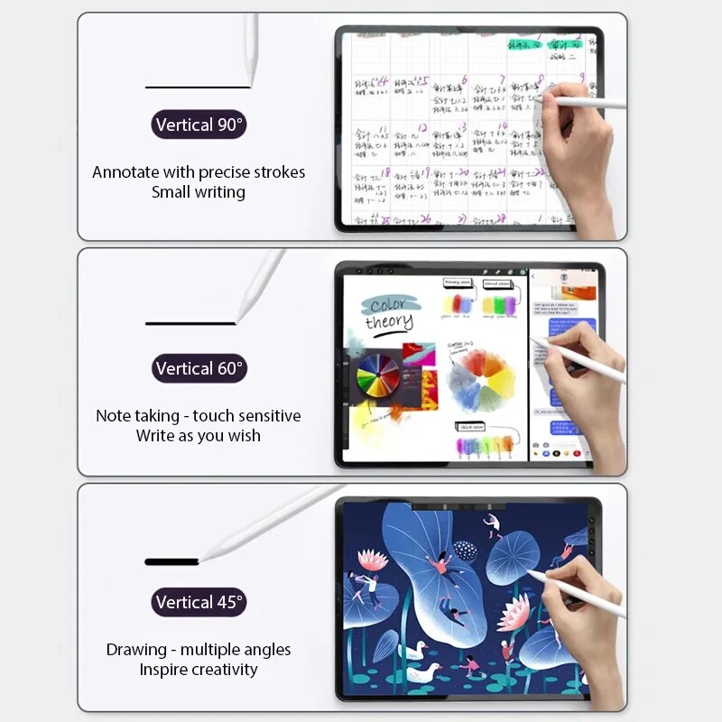 ユニバーサルタッチスクリーンペンスタイラスペン磁気吸着タブレ - Huawei Tablet Accessories のレビューと価格
