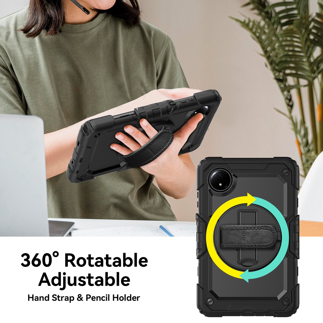 ヘビーデューティー耐衝撃ケース360 °   Xiaomi  - Oneplus Tablet Accessories のレビューと価格