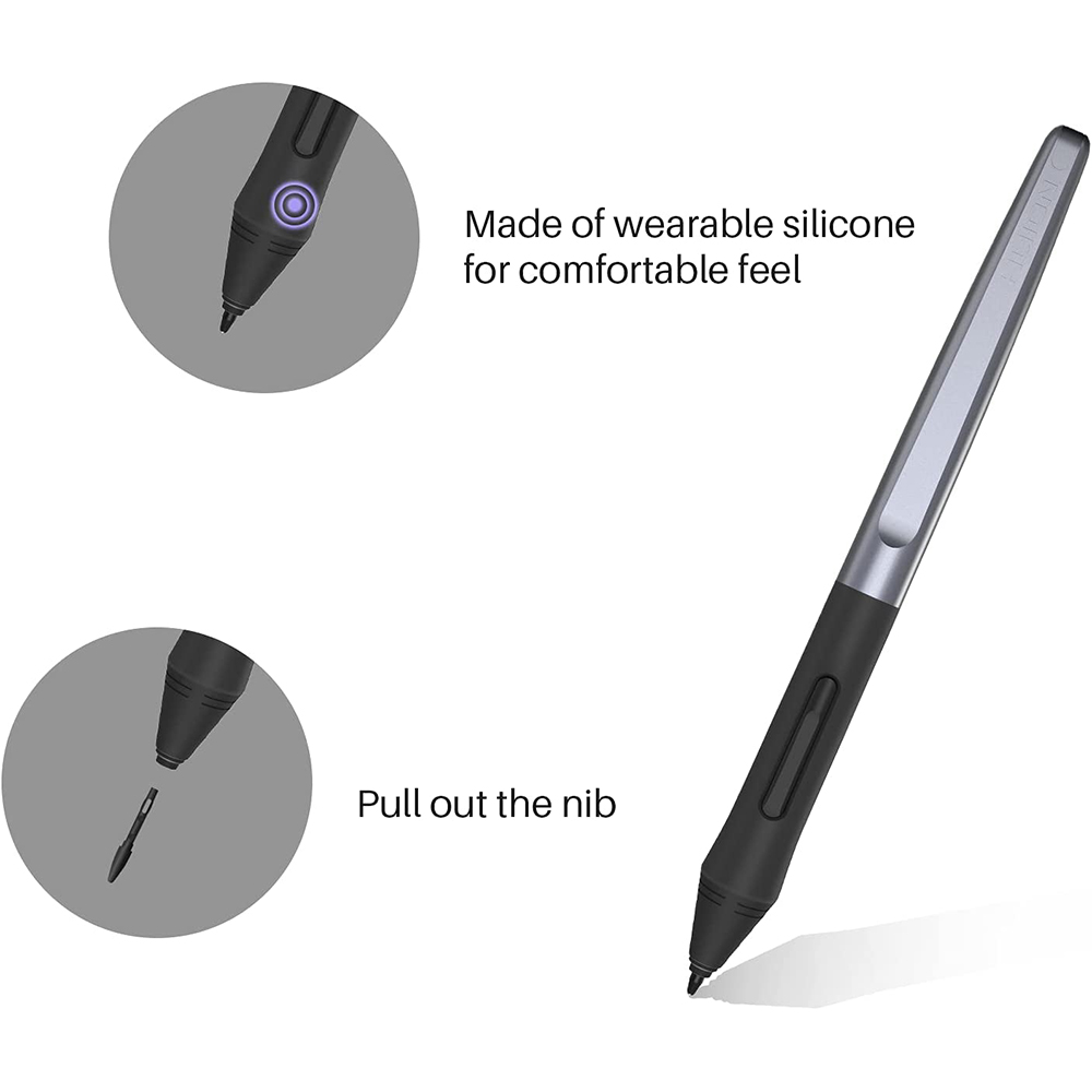 Huion pw100バッテリーフリースタイラスペンforh - Huion Tablet Accessories のレビューと価格