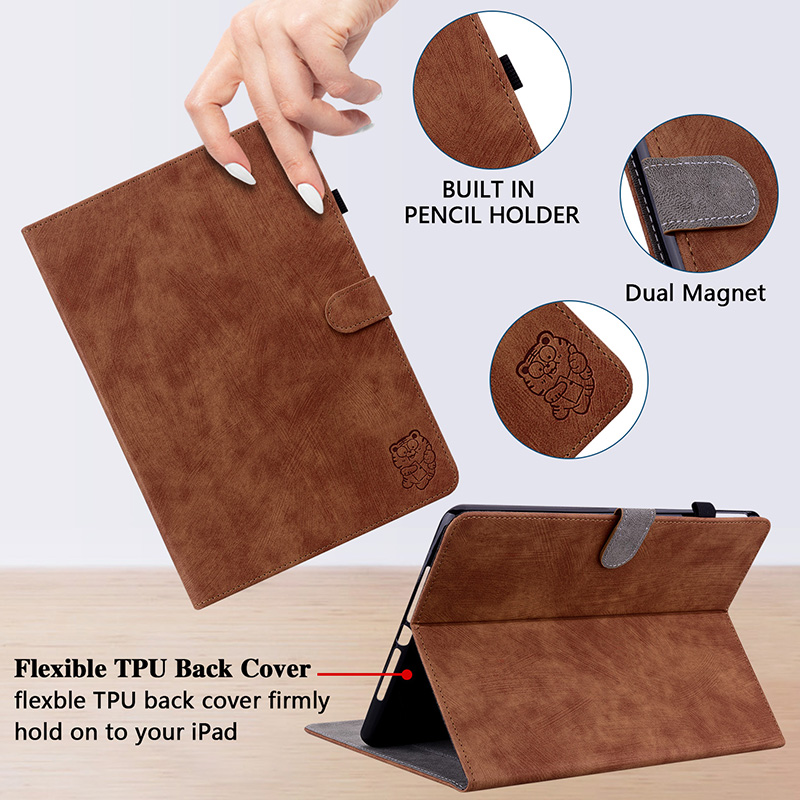 アマゾンファイヤー用のかわいいタイガーレザーケース,hd 8 - Tablet Accessories Amazon のレビューと価格