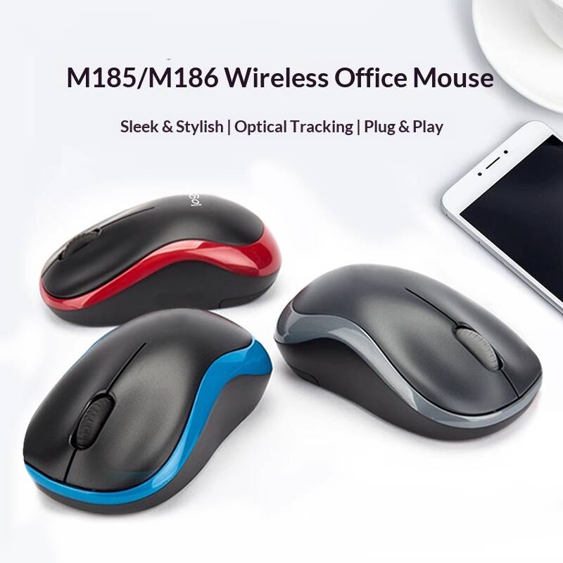 ロジクール M185 マウス タブレット/ノートパソコン用  - Logitech Tablet Accessories のレビューと価格