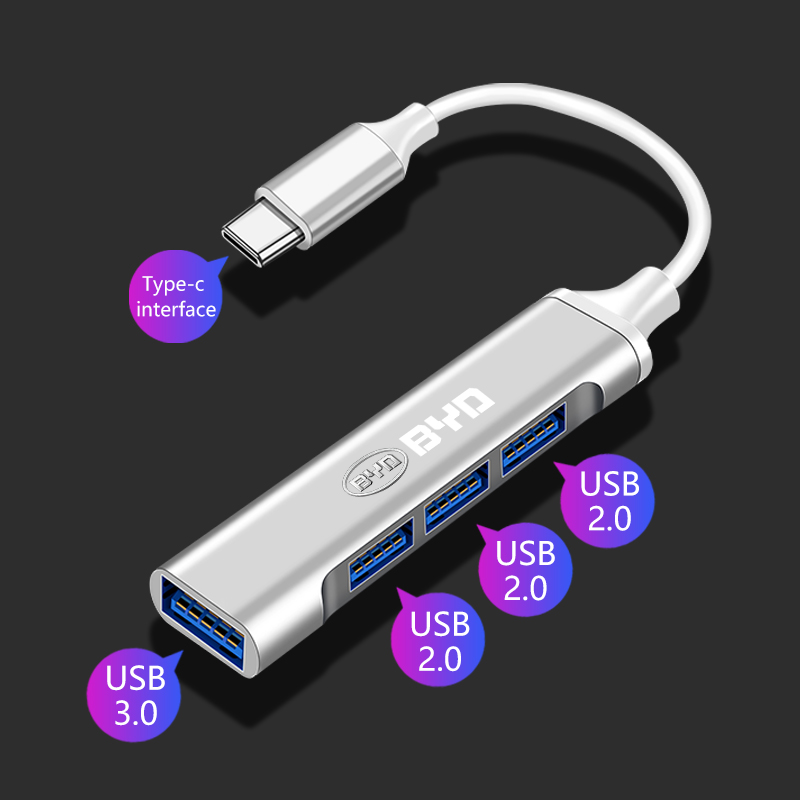 Type-C USBアダプター マルチポート分配器 ハブ 車 - Usb Hub Type C のレビューと価格