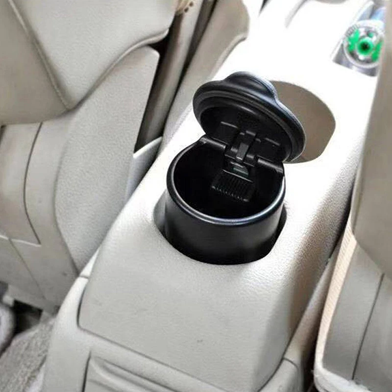 ポータブル車 LED 灰皿ユニバーサル自動灰皿タバコ灰ホルダ - Tablet Accessories For Car のレビューと価格