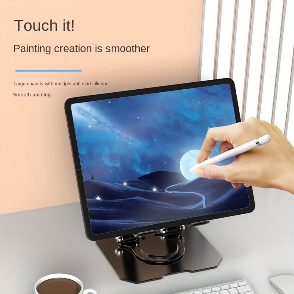 360 °   回転可能なタブレットスタンド 調整可能な折り - Huawei Tablet Accessories のレビューと価格