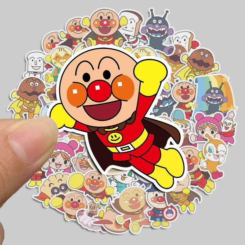 50 個漫画アニメ画像アンパンマンステッカー創造性スーツケー - Fire Tablet Accessories のレビューと価格
