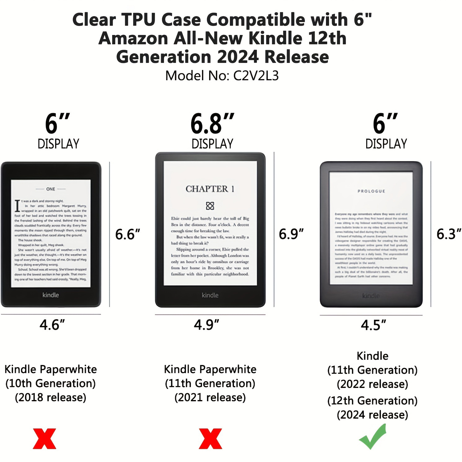 シリコンケース 6 インチまったく新しい Kindle (2 - Tablet Accessories Amazon のレビューと価格