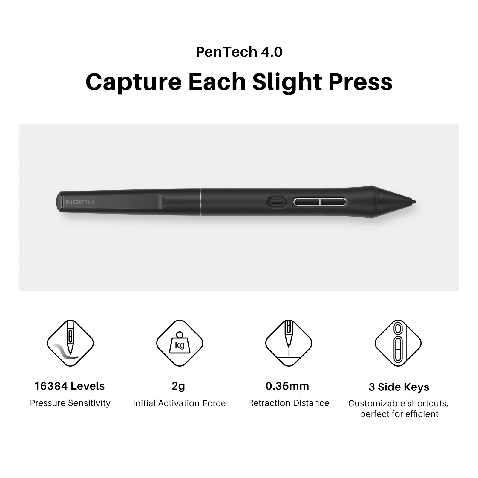 HUION-グラフィックタブレットKamvas,16K,圧力 - Huion Tablet Accessories のレビューと価格