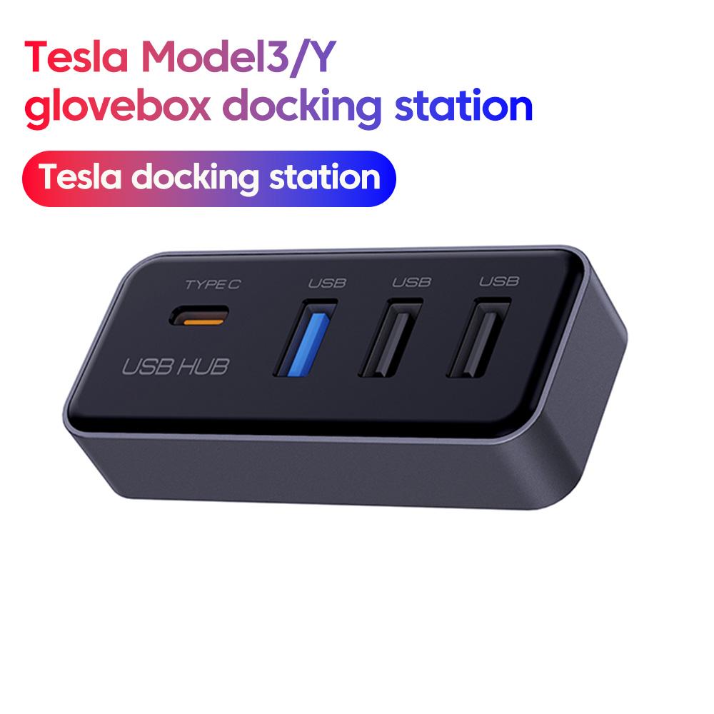 4 in 1 USBハブドッキングステーション テスラ モデ - Usb Hub Type C のレビューと価格