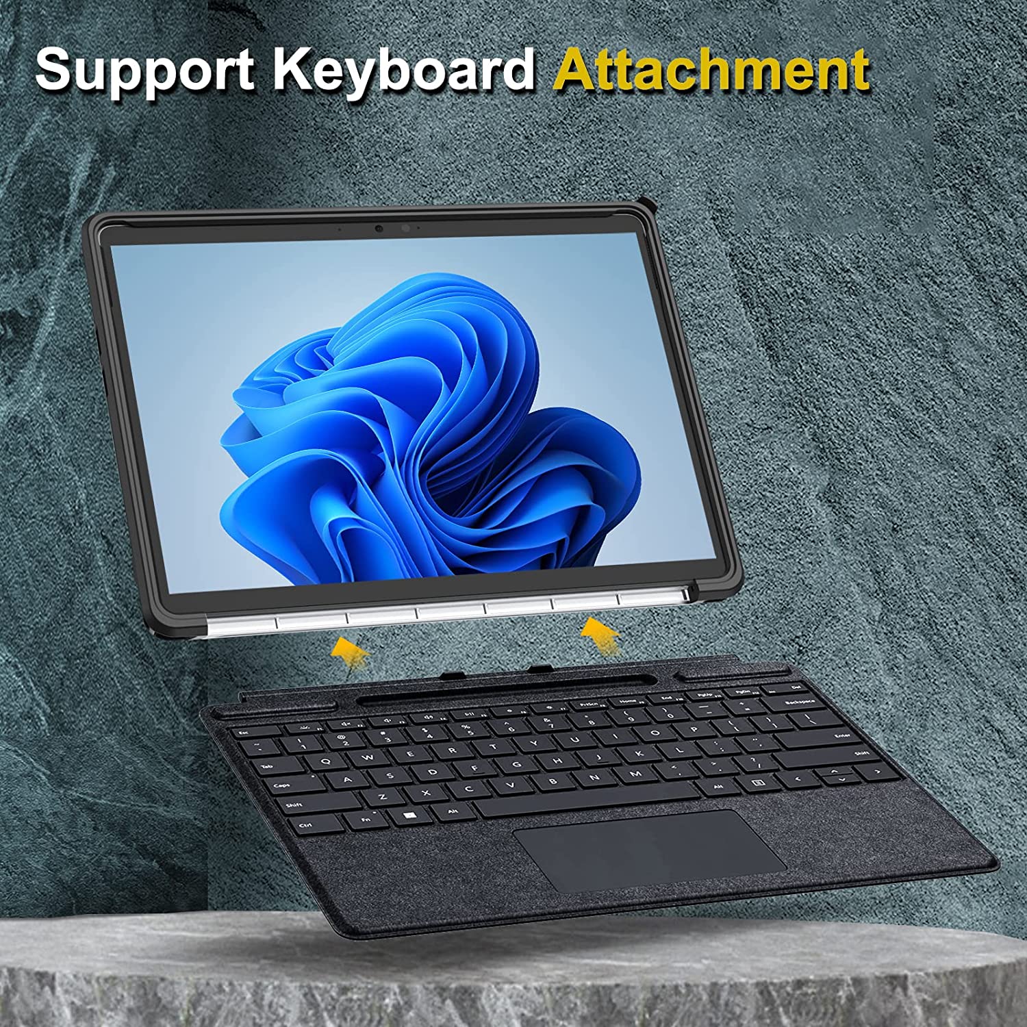 キーボードタイプカバーと互換性のあるケース,保護アクセサリ, - Microsoft Tablet Accessories のレビューと価格