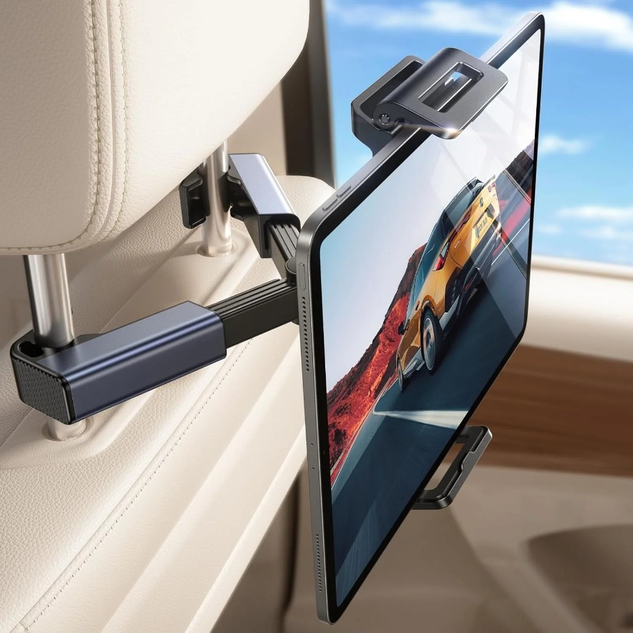 後部座席用車載ヘッドレストタブレットホルダー スタンド iP - Fire Tablet Accessories のレビューと価格