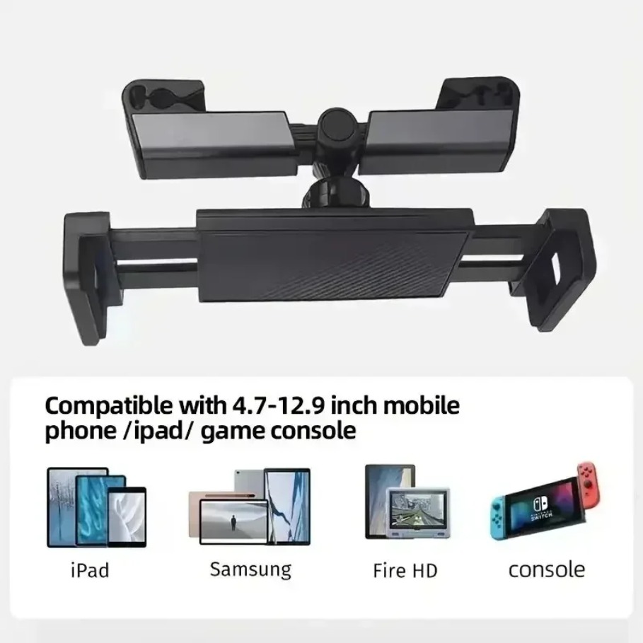 後部座席用車載ヘッドレストタブレットホルダー スタンド iP - Fire Tablet Accessories のレビューと価格