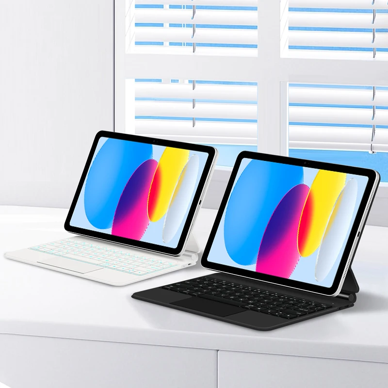 タッチパッドキーボード保護ケース iPad A3355 A3 - Ipad Cover Folio のレビューと価格