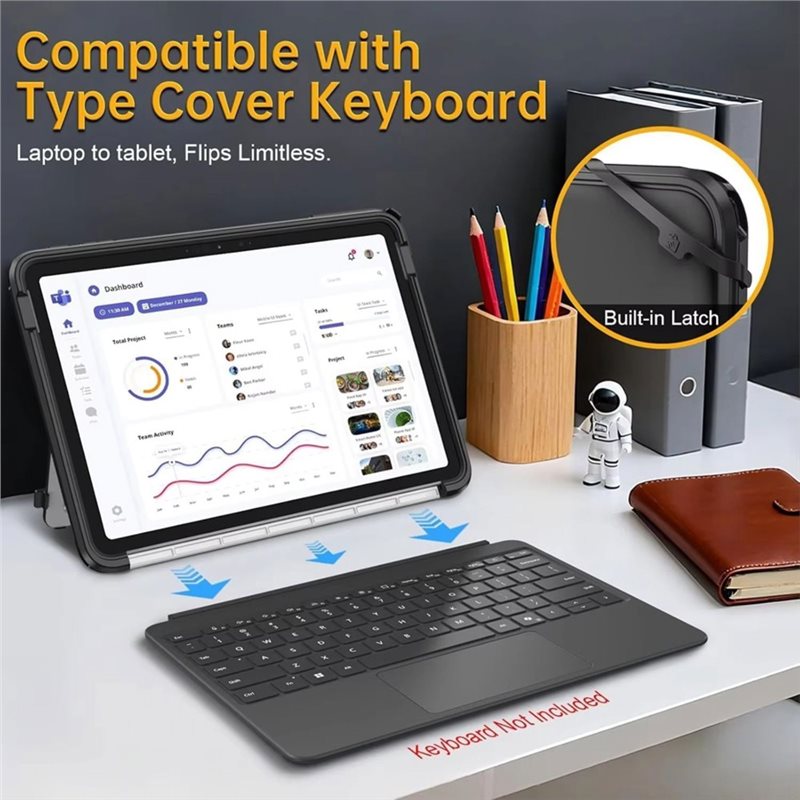 AT82-TPU ハードフリップカバーケース Microso - Microsoft Tablet Accessories のレビューと価格